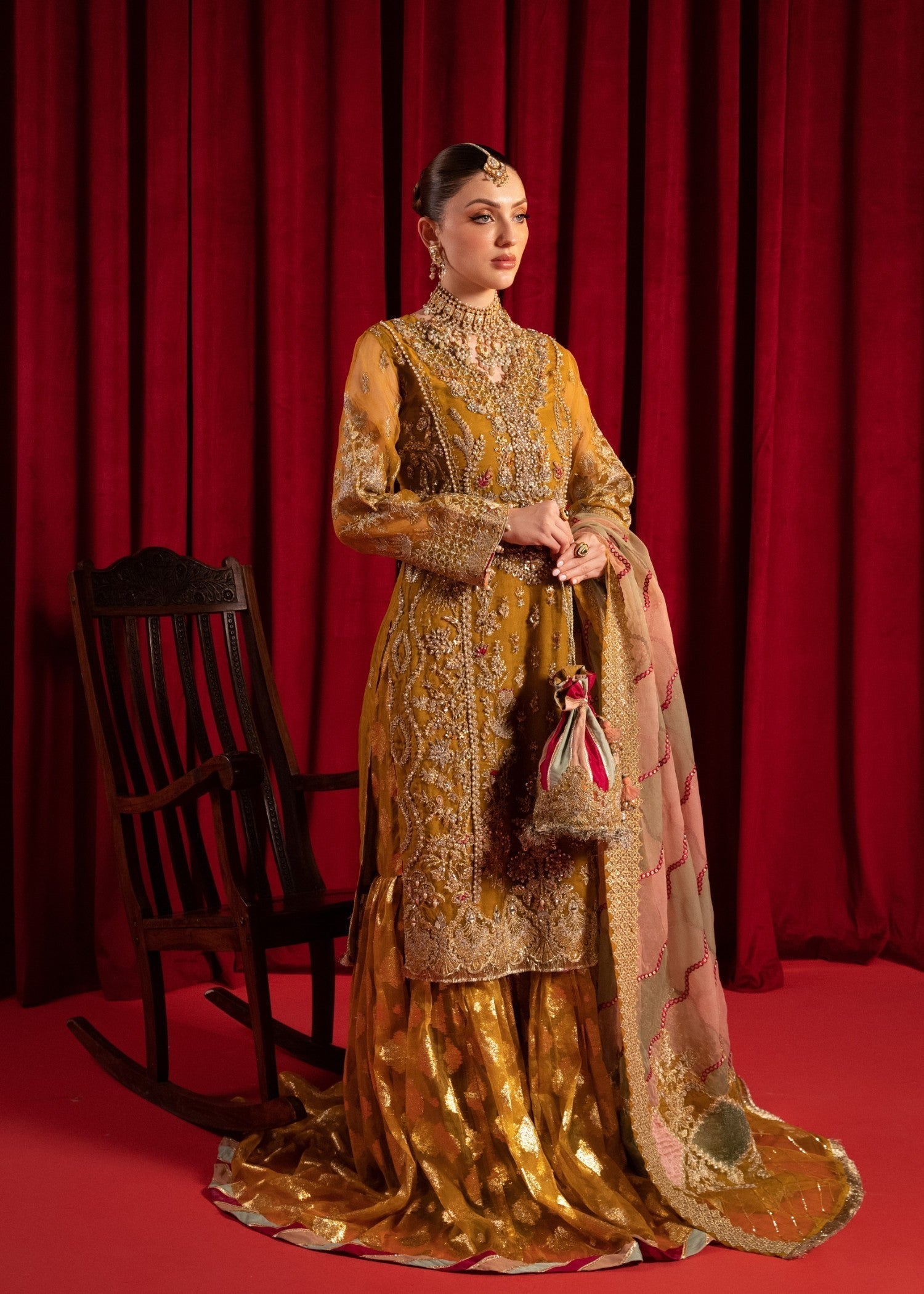 Malhaar Alani Gai AR 107 Women 4pcs