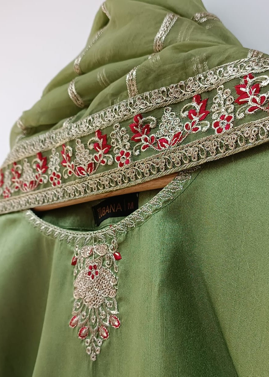 Lubana Store HIna Olive Women 3pcs