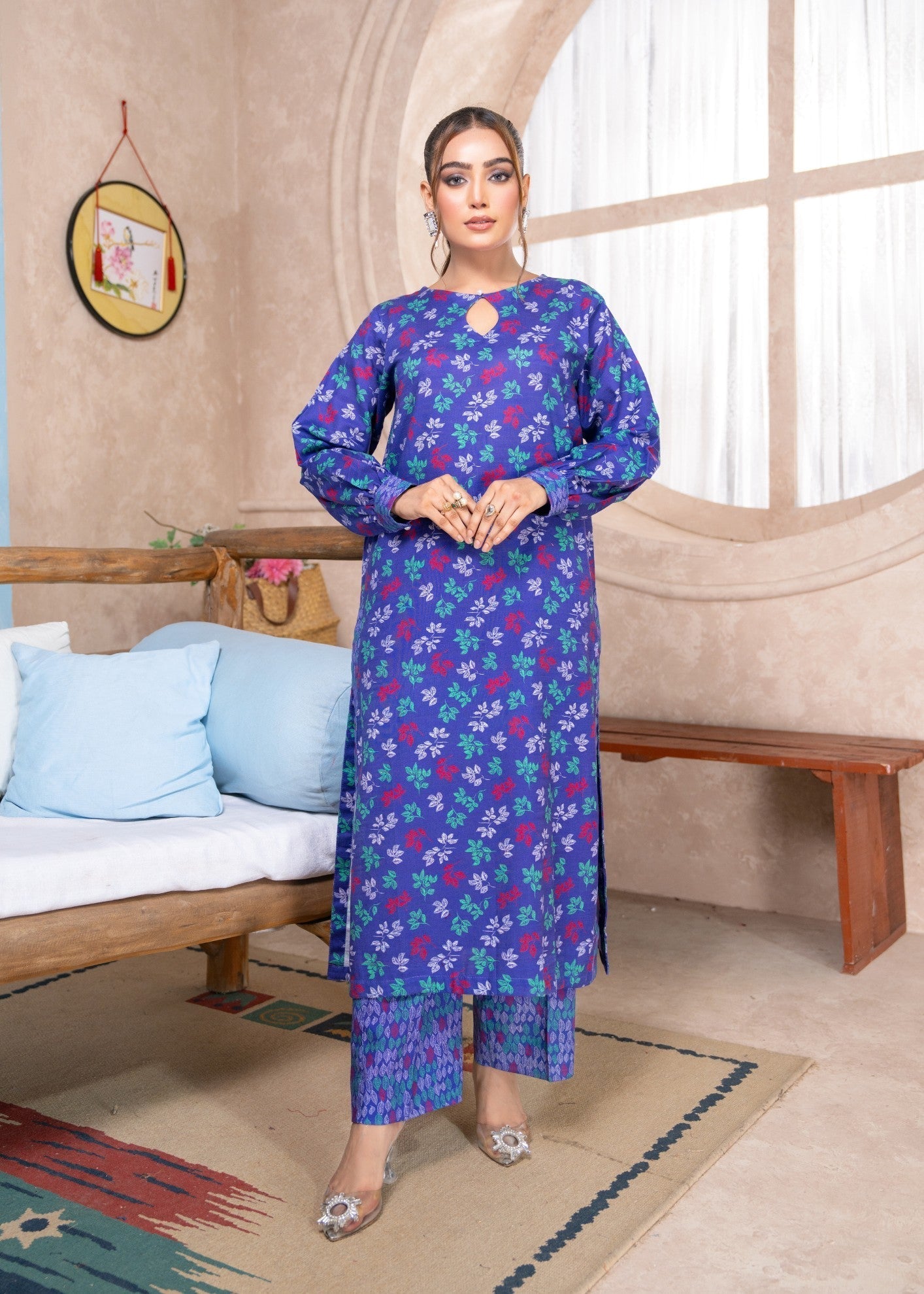 Yolo Pret Digital Print Khaddar W24 PRINT 0005 Women 2pcs
