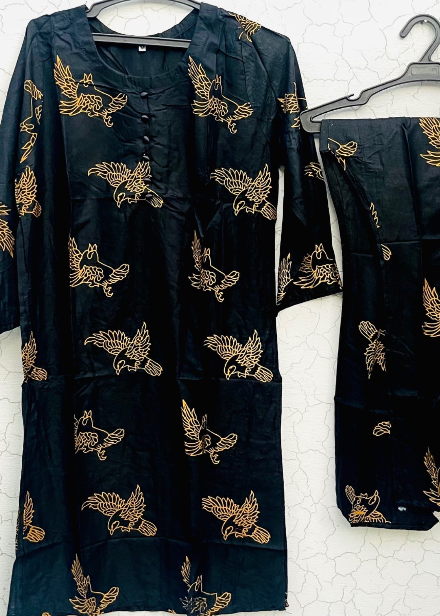 Chaudhary Arts Sparrow (Black) Women 2pcs