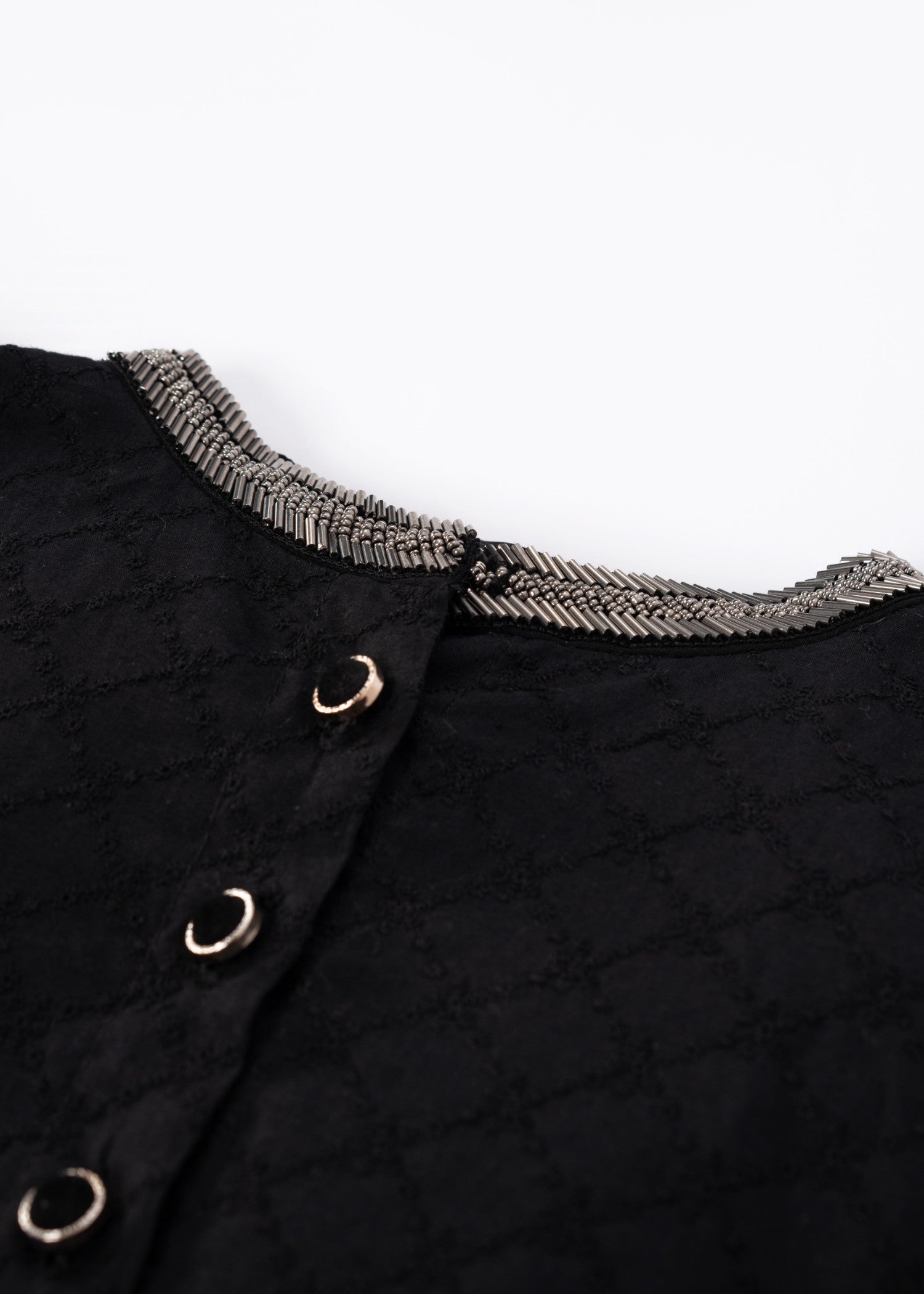 Edowlark Beaded Cape Dress With Designer Details Black Women 3pcs
