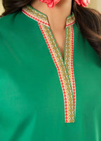 Anaya Basic GREEN PRINTED Women 2pcs