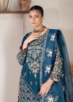 Pehnawa By Bin Akram’s Zinc Regal Chiffon Women 3pcs