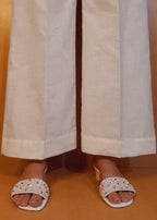 Zardi off white Cotton palazzo ZT209 Women 1pcs