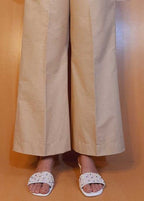 Zardi Beige cotton palazzo ZT209 Women 1pcs