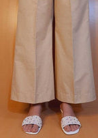 Zardi Beige cotton palazzo ZT209 Women 1pcs