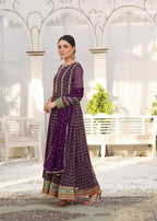 Ayesha Closet Shehzadi Purple Women 3pcs