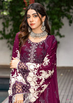 Polawn PD 24 802 MEHRU FORMAL PRET CHIFFON COLLECTION Women 3pcs