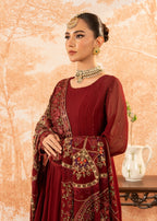 Malhaar Baaya 24 AL 3885 claret Women 3pcs