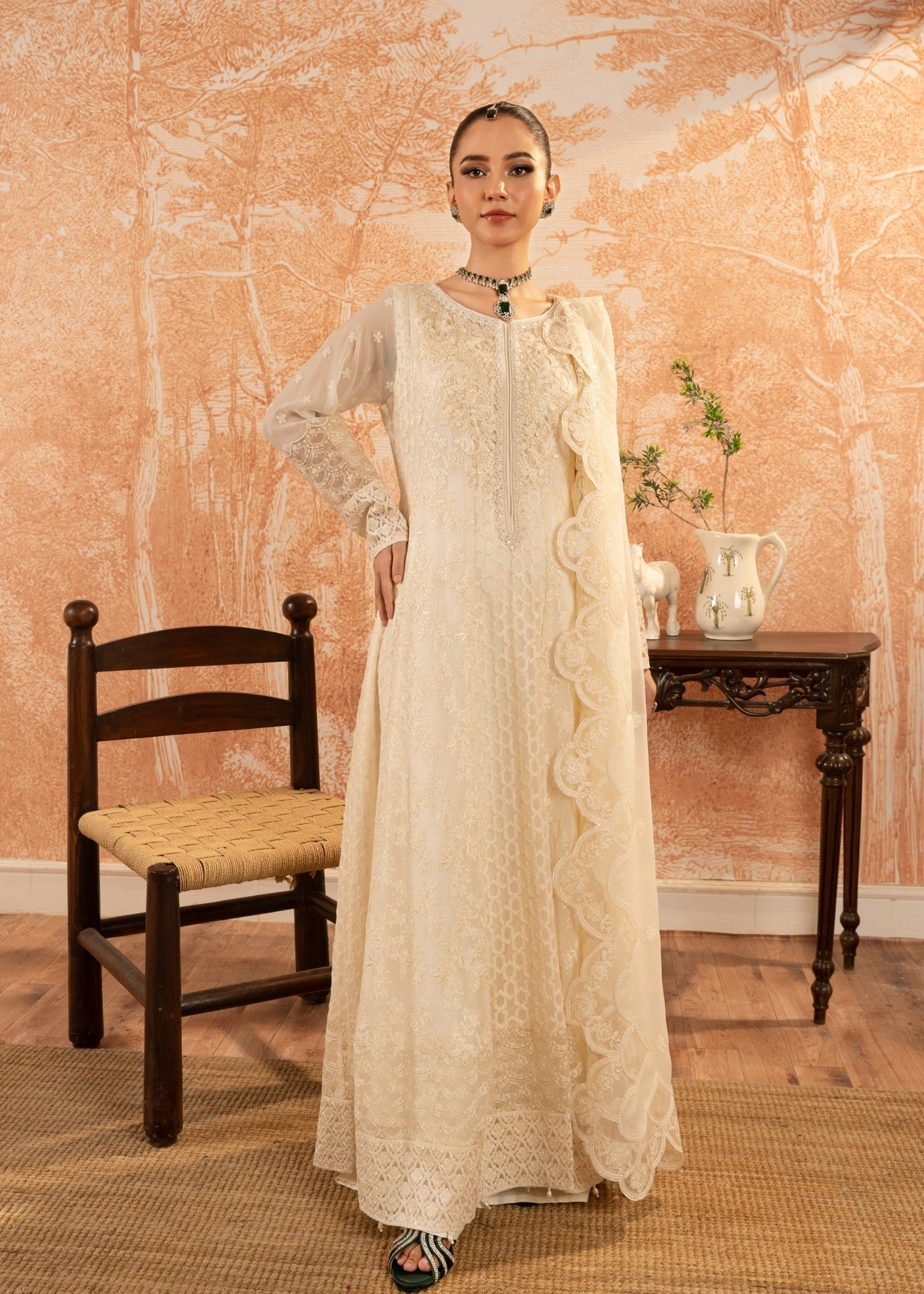 Malhaar Raabt 24 AL 4041 off white Women 3pcs