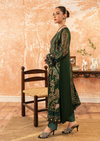 Malhaar Baaya 24 AL 3883 Bottle green Women 3pcs