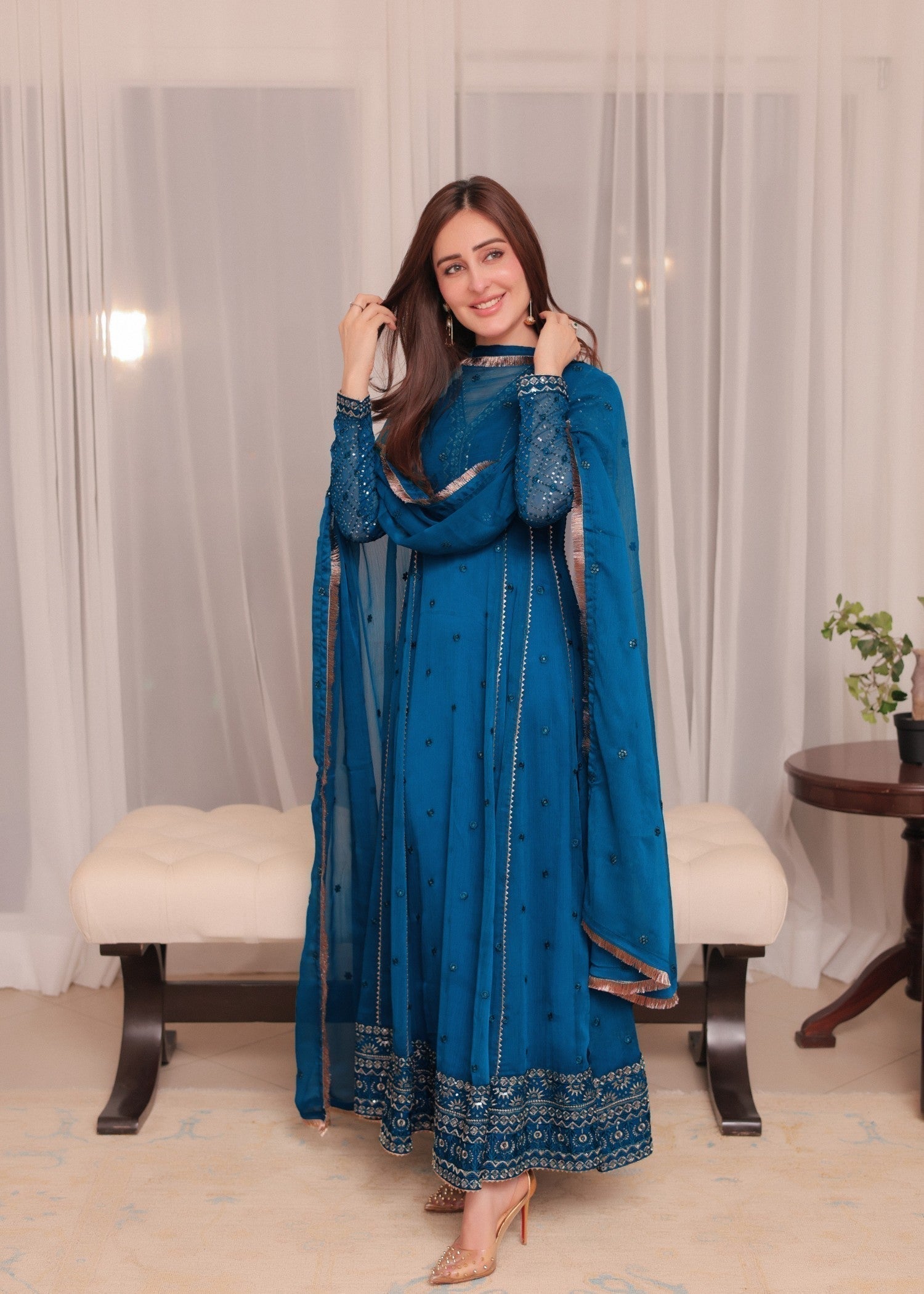 Abaan Zohan Kashish Peacock Women 4pcs