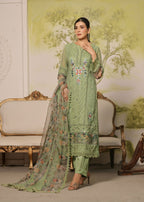 Ayesha Closet Firdaus Green Women 3pcs