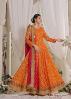 Ayesha Closet Nayab Orange Women 3pcs