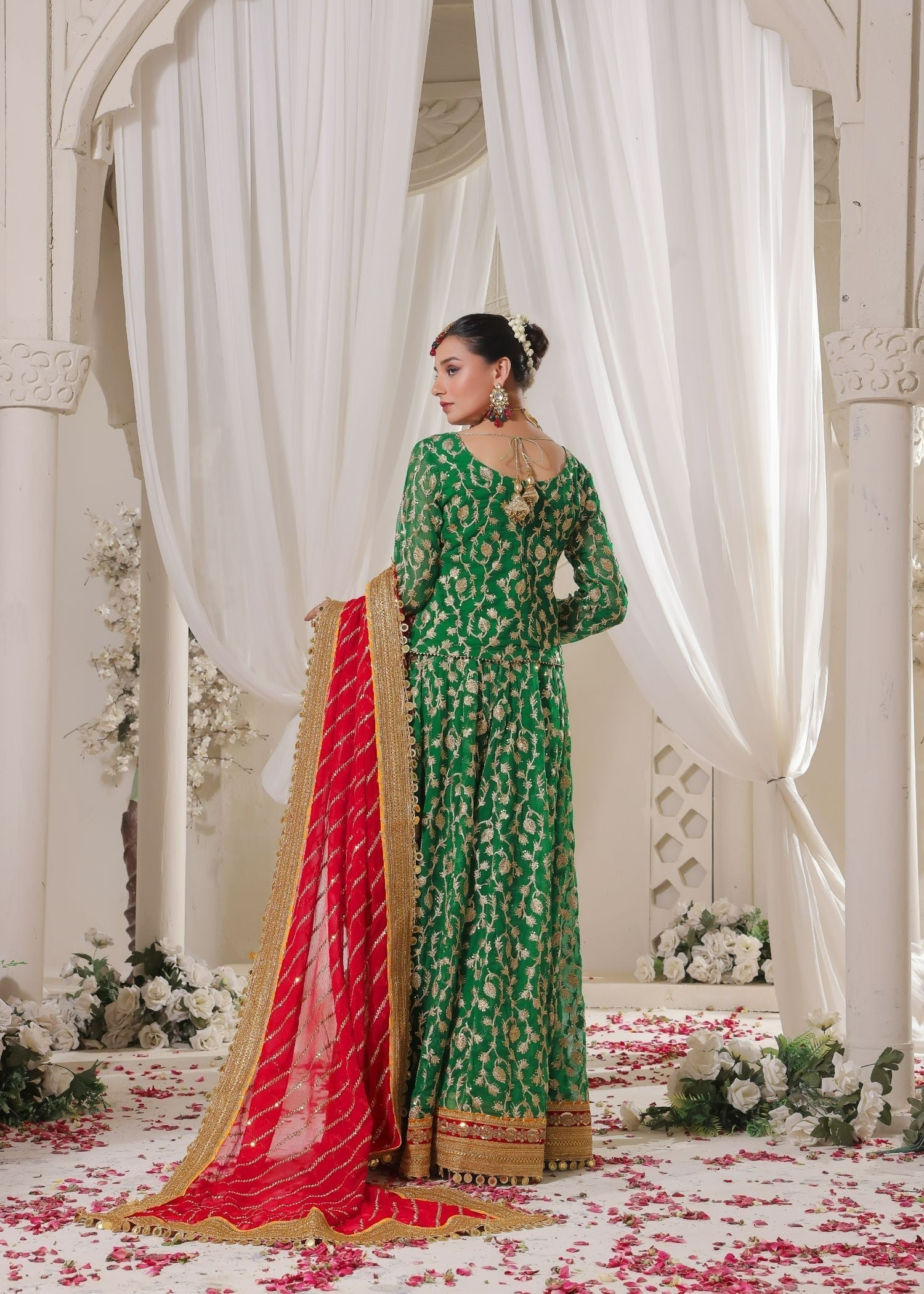 Ayesha Closet Nayab Green Women 3pcs