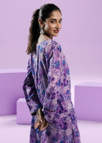 Ahlam By Safa Textile periwinkle co ord set Women 2pcs