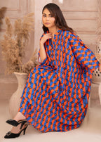 AYLA STUDIO Pret Printed Georgette Kurti Suit G 005 Kaleidoscope Women 1pcs