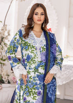Polawn PD 24 401 B NAYAB PRET LAWN COLLECTION Women 3pcs