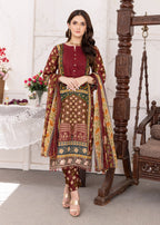 Polawn PD 24 402 B NAYAB PRET LAWN COLLECTION Women 3pcs