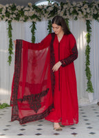 Rangoon Clothing MEHRZAD RED Women 3pcs