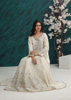 Al Burhan Apparel Mashaal Off White Women 3pcs