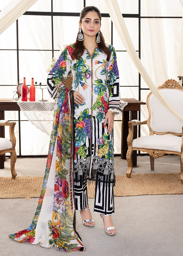 Polawn PD 24 504 A HUSN PRET LAWN COLLECTION Women 3pcs