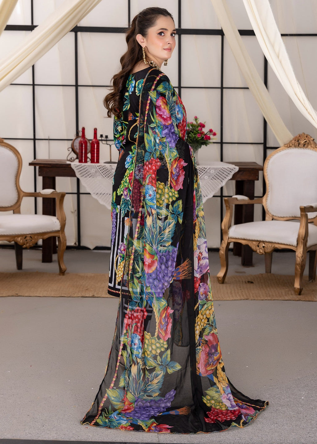 Polawn PD 24 504 B HUSN PRET LAWN COLLECTION Women 3pcs