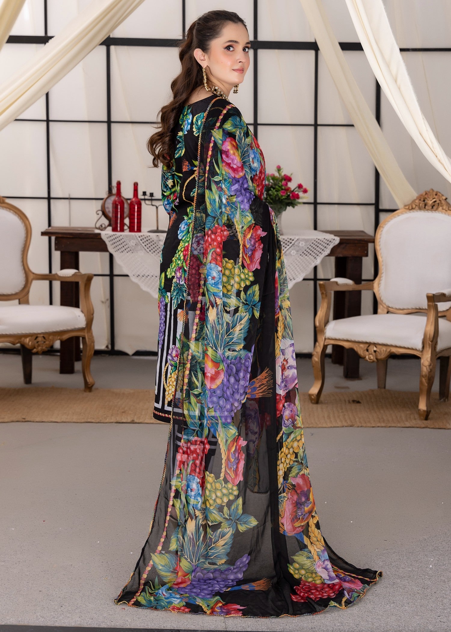 Polawn PD 24 504 B HUSN PRET LAWN COLLECTION Women 3pcs