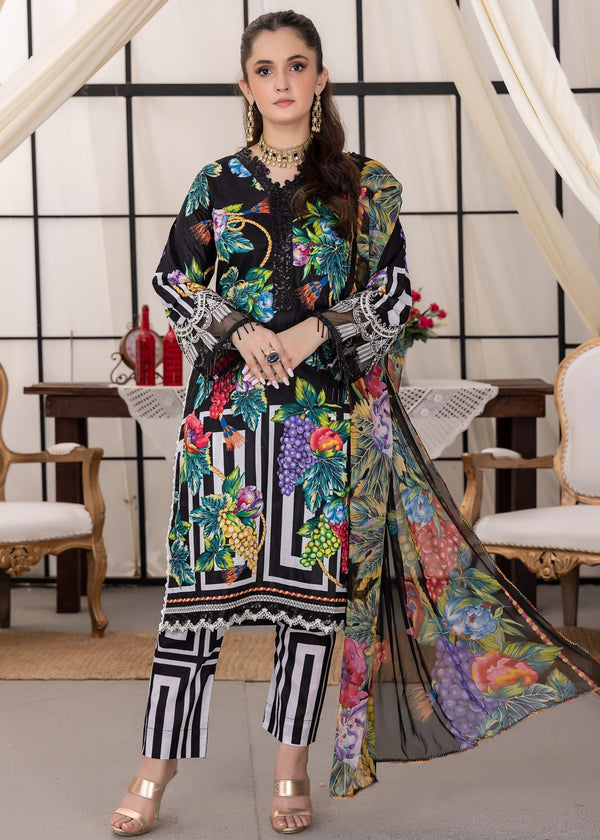 Polawn PD 24 504 B HUSN PRET LAWN COLLECTION Women 3pcs