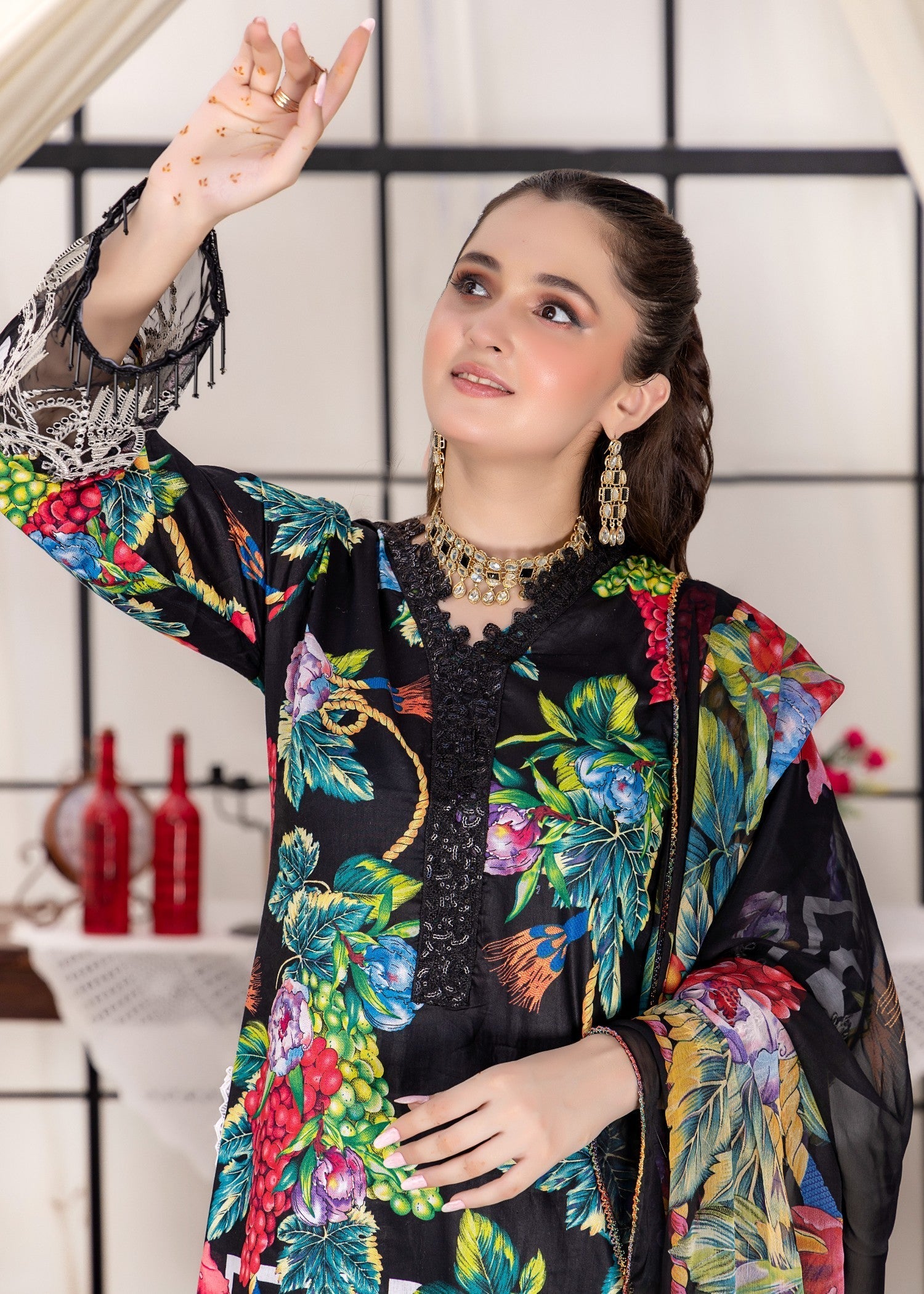 Polawn PD 24 504 B HUSN PRET LAWN COLLECTION Women 3pcs