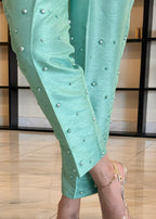Rang-e-Meeras Jade Pearl Pants Women 1pcs