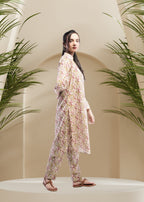 Ahlam By Safa Textile Floral Finesse Co Ord Set Women 2pcs