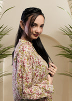 Ahlam By Safa Textile Floral Finesse Co Ord Set Women 2pcs