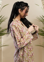 Ahlam By Safa Textile Floral Finesse Co Ord Set Women 2pcs