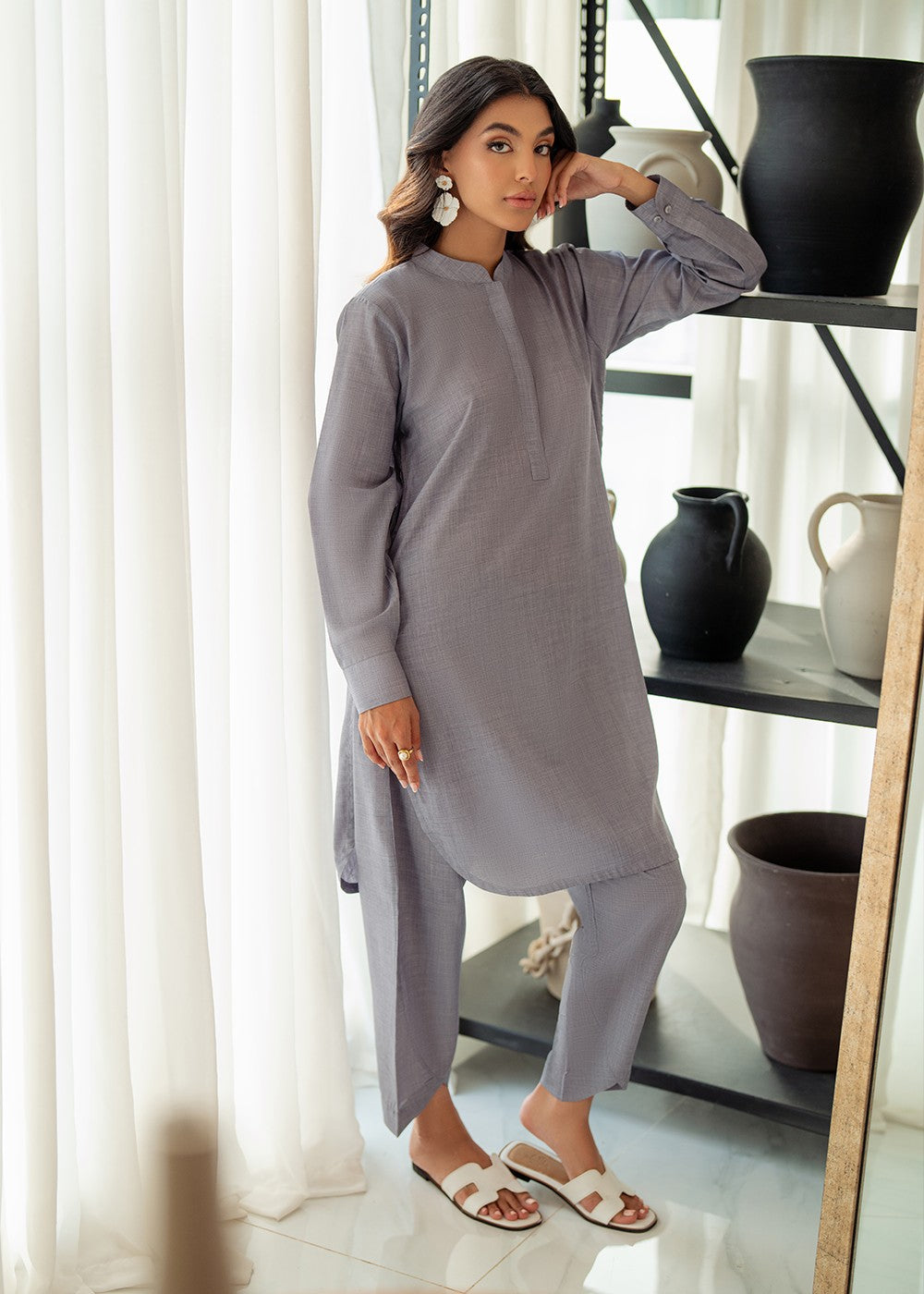 Azure Stormy Sky Women 2pcs