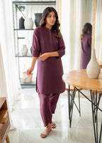 Azure Chic Wine Women 2pcs