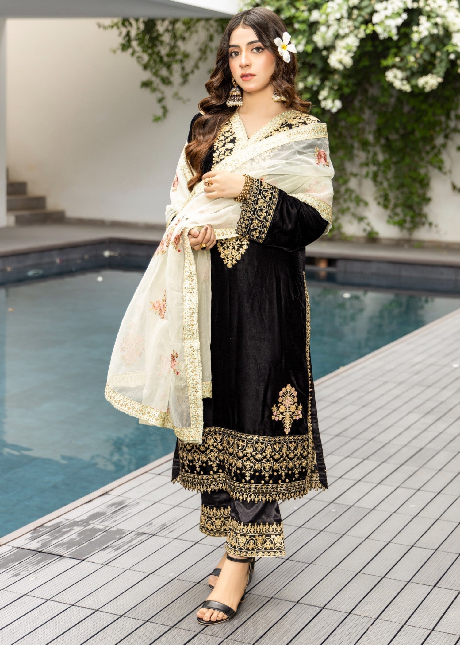 Polawn PD 24 901 VELVINA FORMAL PRET VELVET COLLECTION Women 3pcs