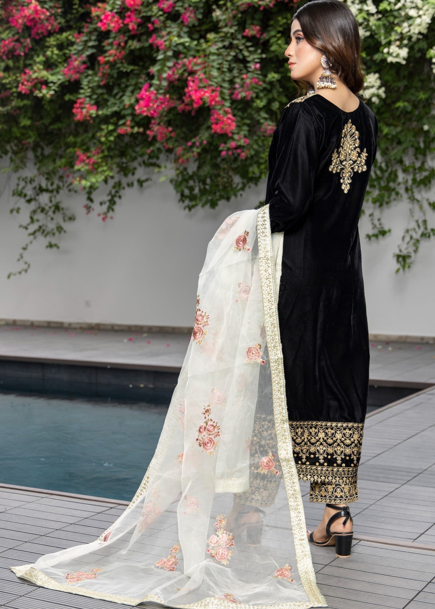 Polawn PD 24 901 VELVINA FORMAL PRET VELVET COLLECTION Women 3pcs