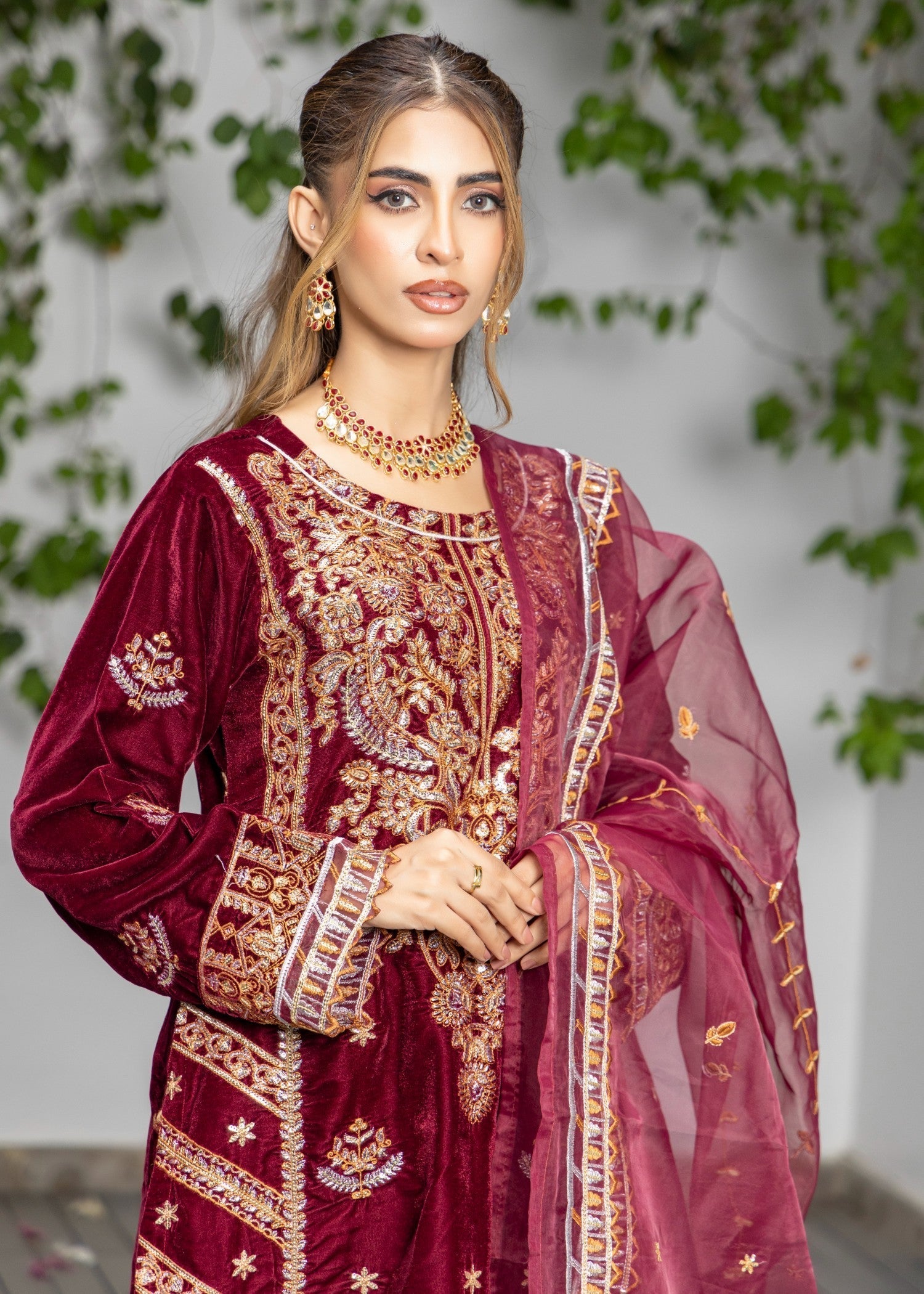 Polawn PD 24 902 VELVINA FORMAL PRET VELVET COLLECTION Women 3pcs