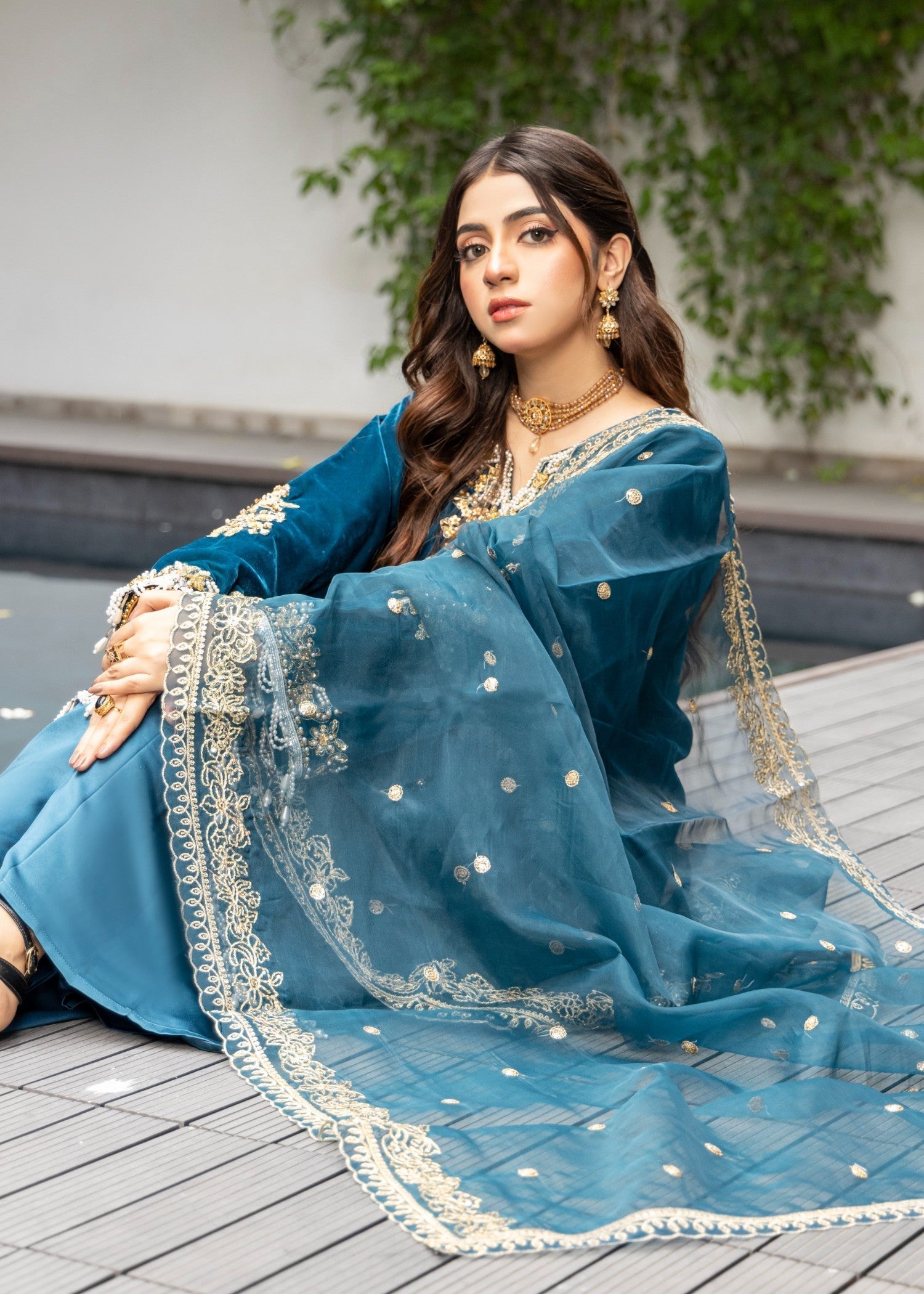 Polawn PD 24 903 VELVINA FORMAL PRET VELVET COLLECTION Women 3pcs