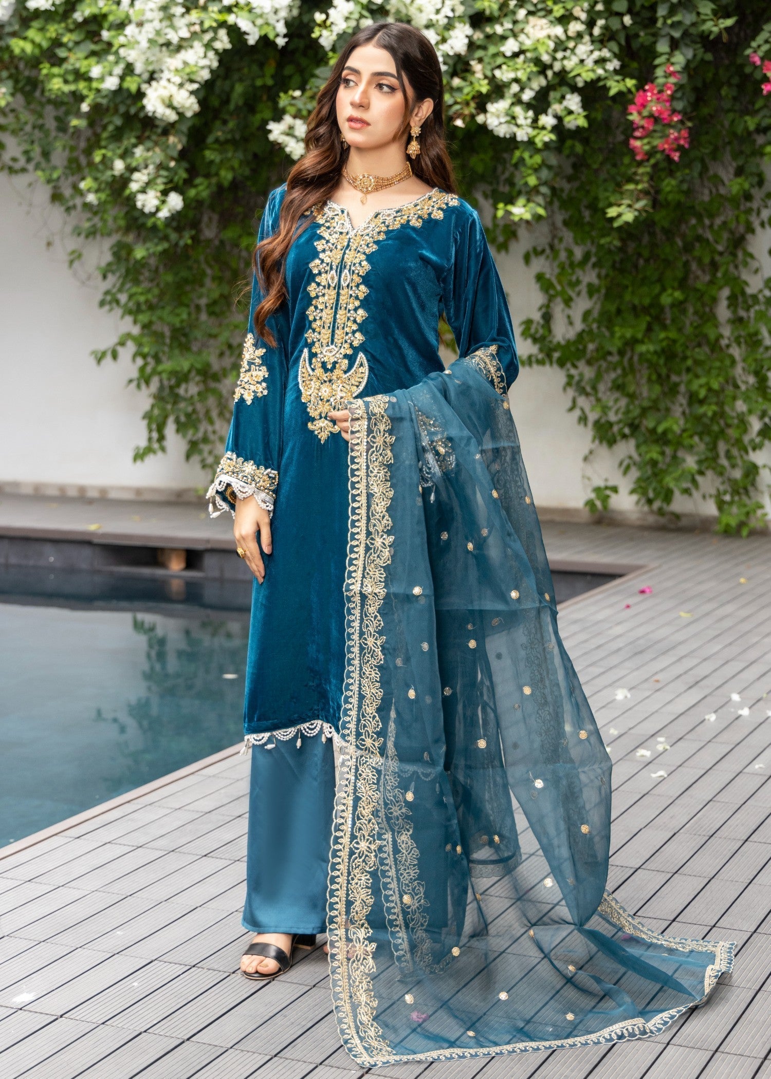 Polawn PD 24 903 VELVINA FORMAL PRET VELVET COLLECTION Women 3pcs