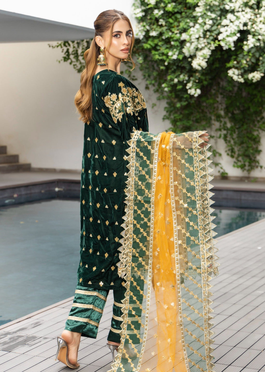 Polawn PD 24 904 VELVINA FORMAL PRET VELVET COLLECTION Women 3pcs