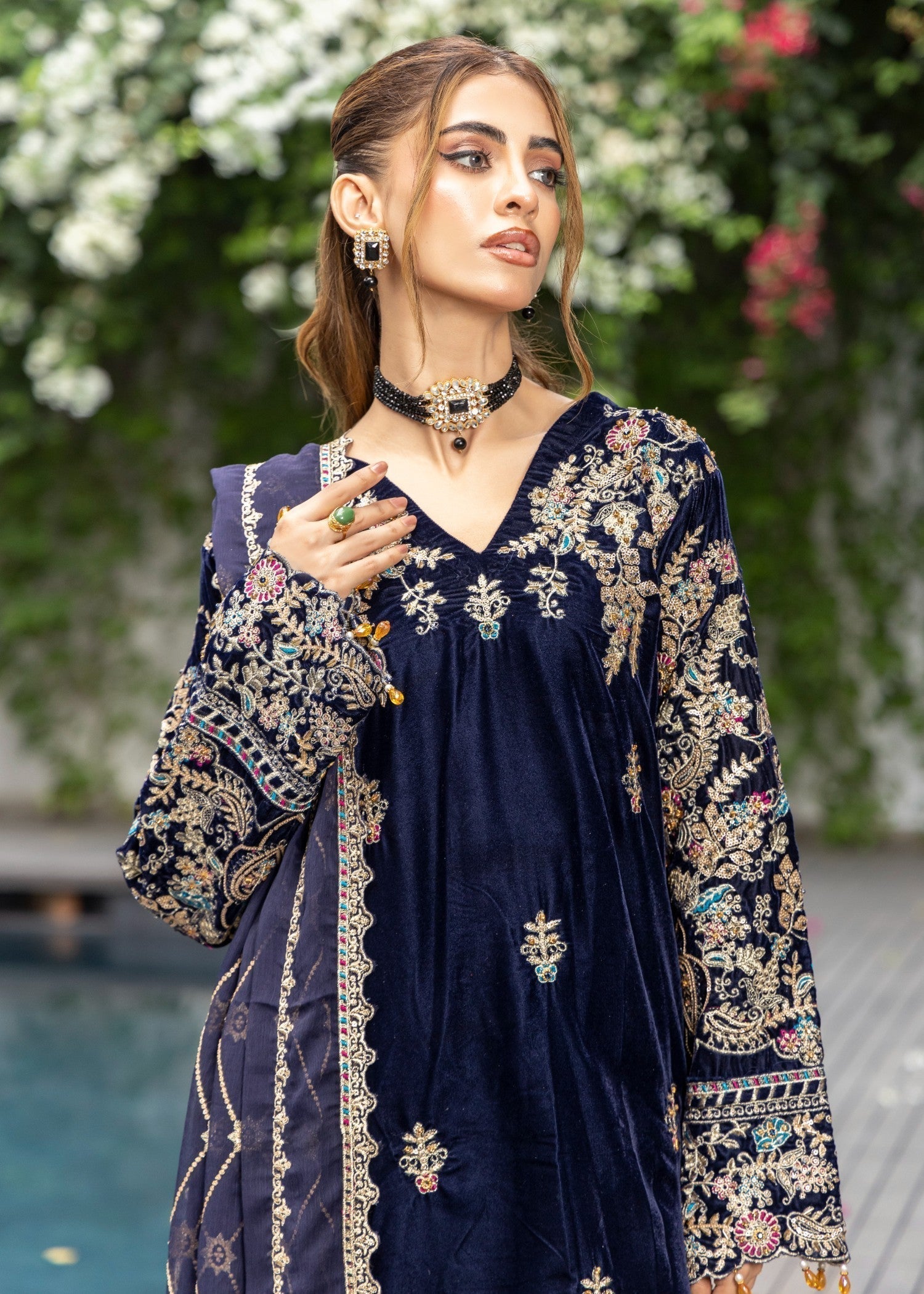 Polawn PD 24 906 VELVINA FORMAL PRET VELVET COLLECTION Women 3pcs