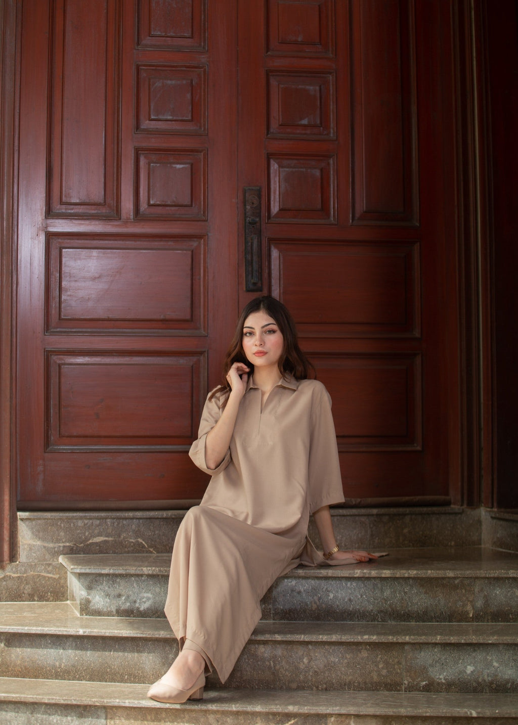 Zauk Phone Two Piece Dress Women 2pcs