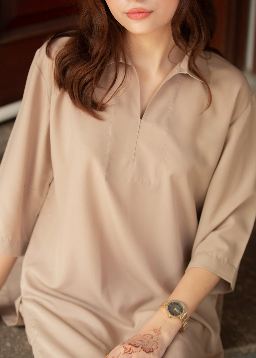 Zauk Phone Two Piece Dress Women 2pcs