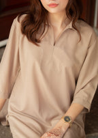 Zauk Phone Two Piece Dress Women 2pcs