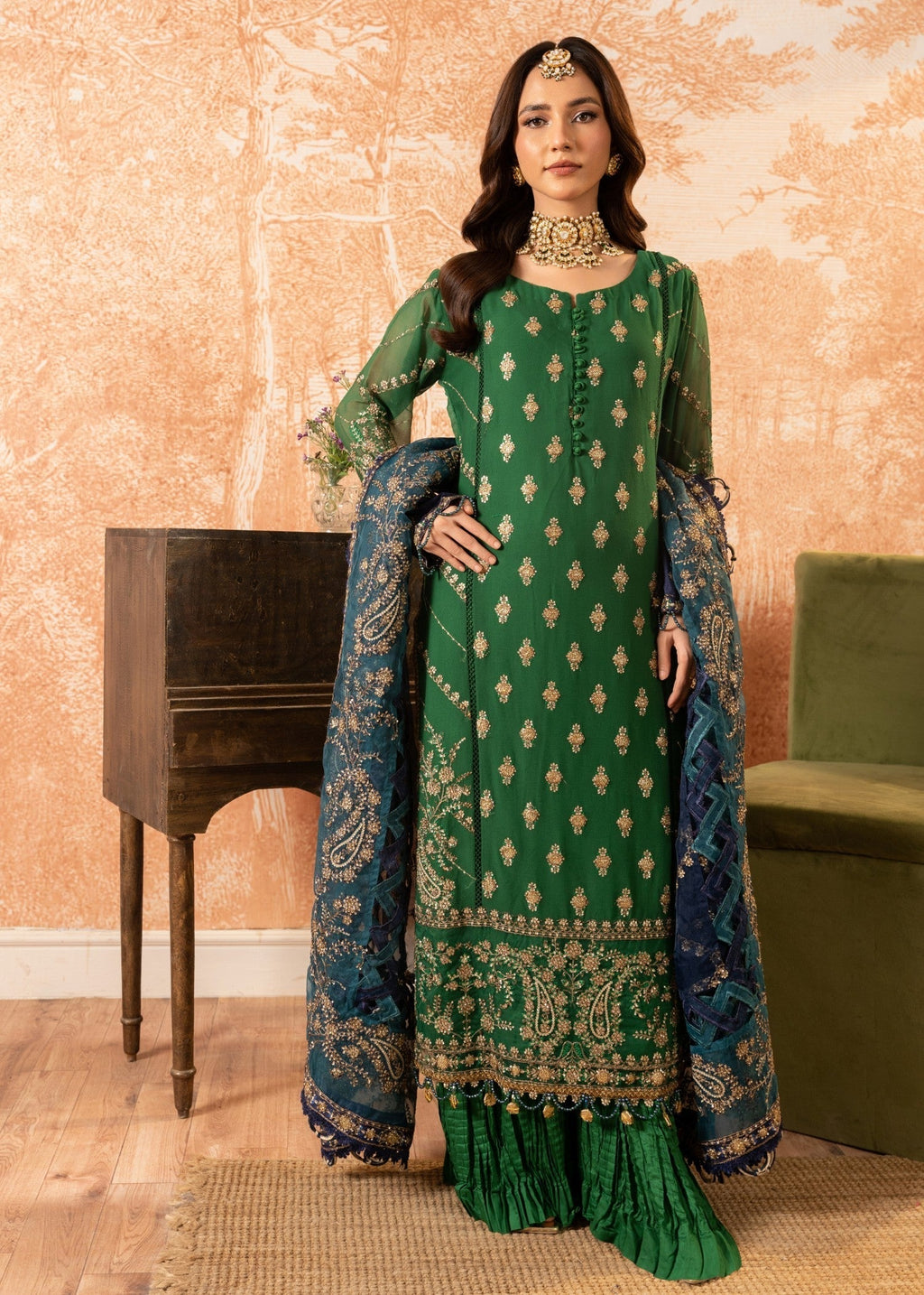 Malhaar ML RT AL 3848 Women 3pcs