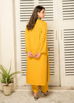 Yolo Pret Hand Embroidered Silk Karandi W24 HES 0001 Women 2pcs