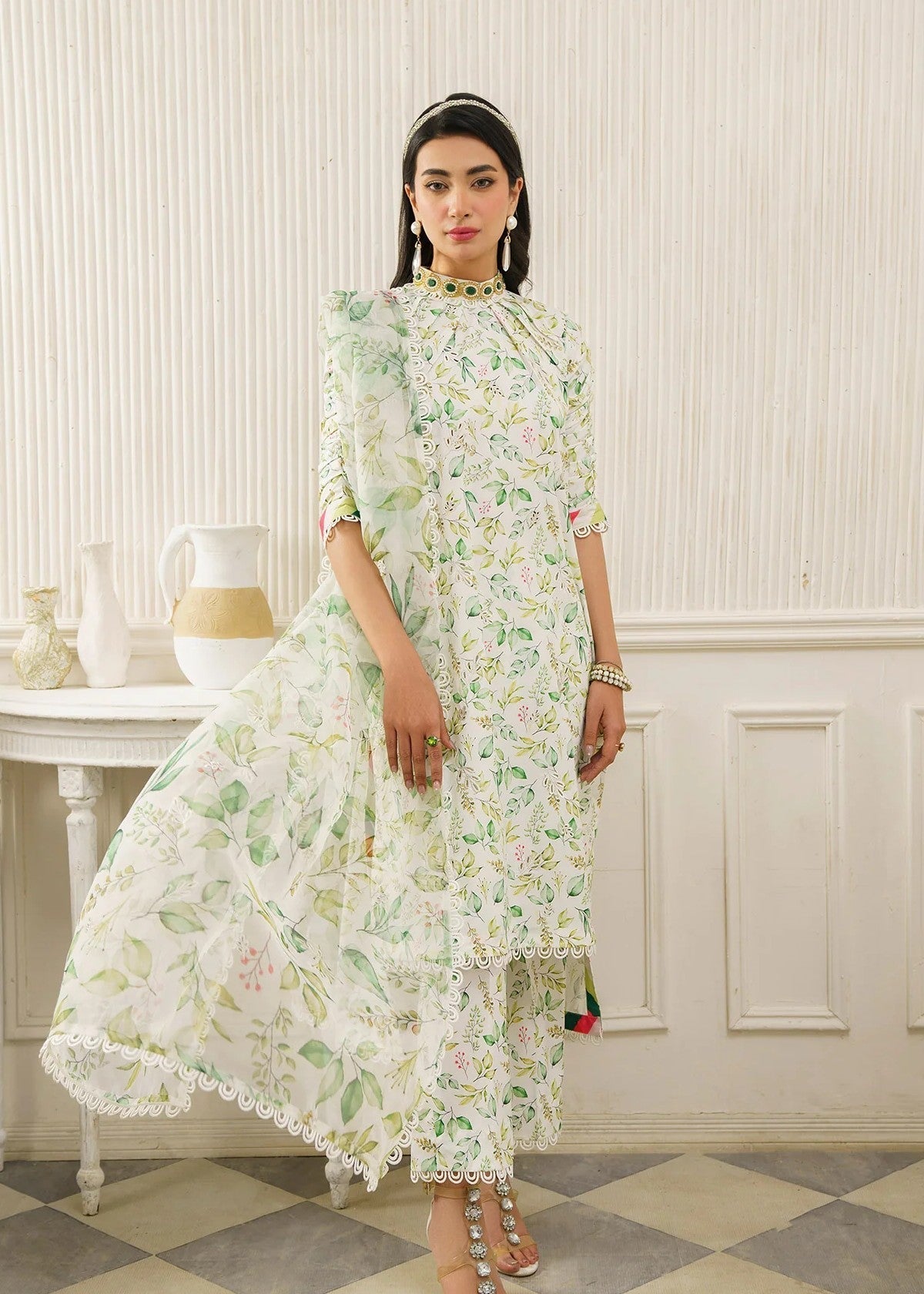 Rj’s Pret BOTANICAL GREEN |NEO| RJS PRET Women 3pcs