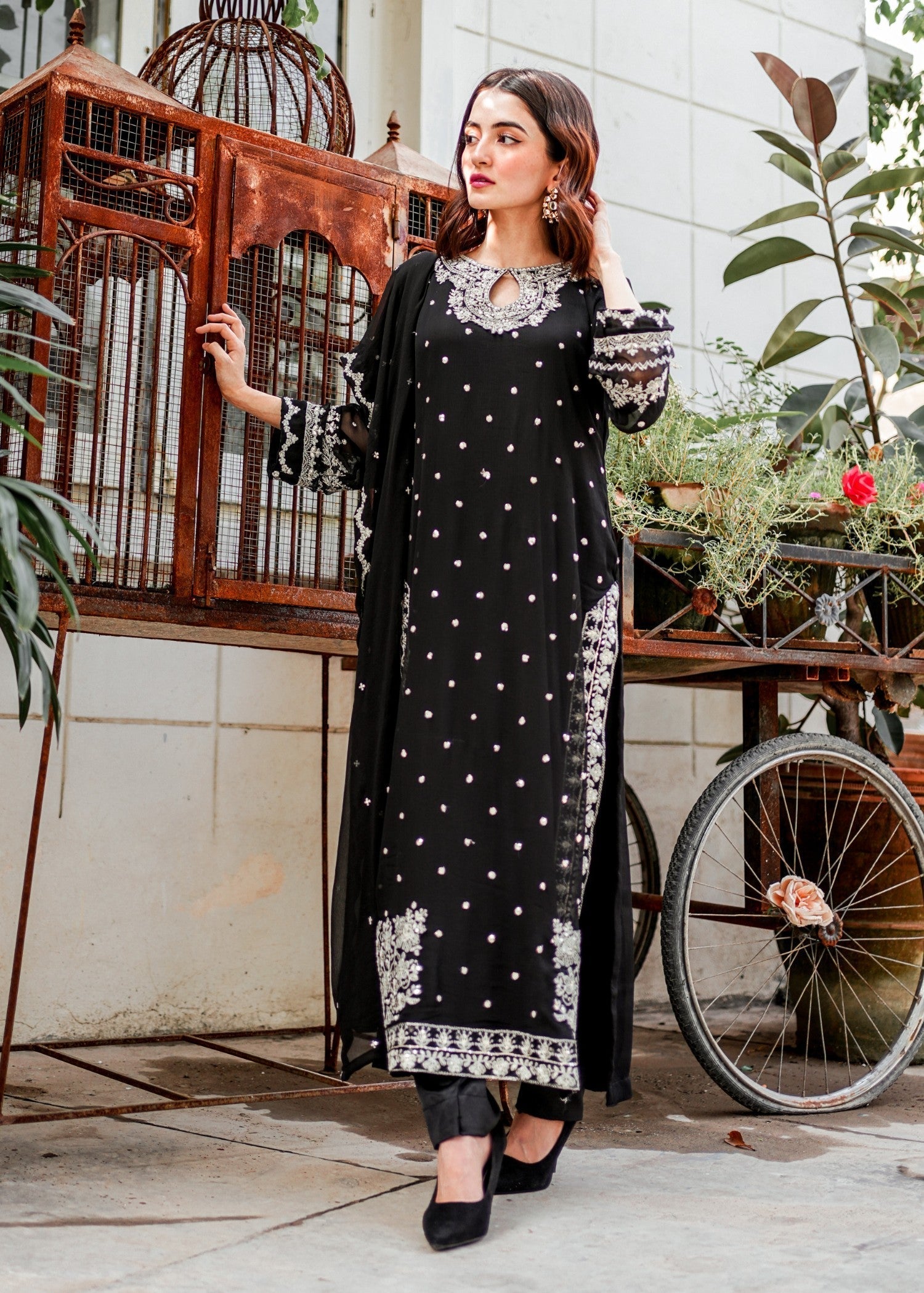 Agha Jaan Kajal Women 3pcs